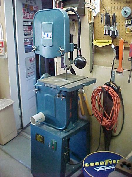 !4&quot; bandsaw converted to metal cutting