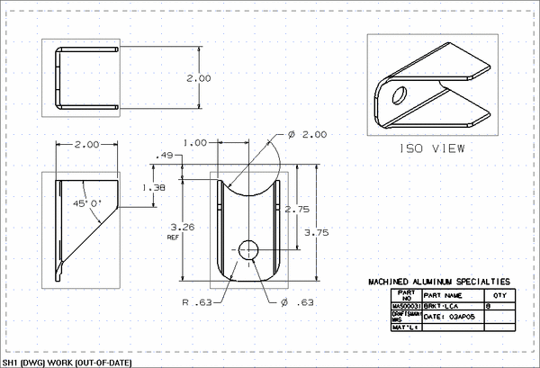 LCA Brkt Drawing