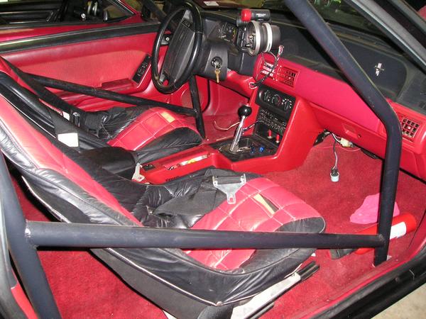 1990 coupe interior - passenger side