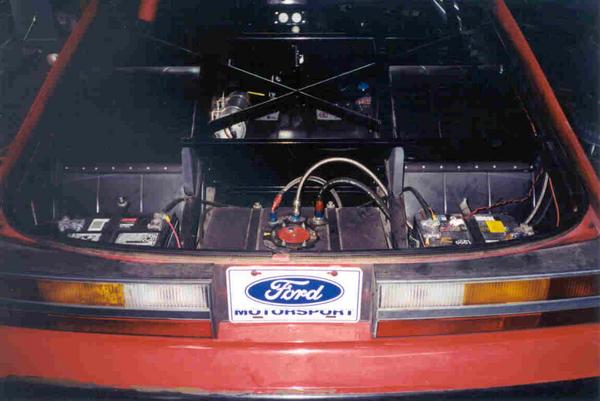 1983 Mustang inside hatch