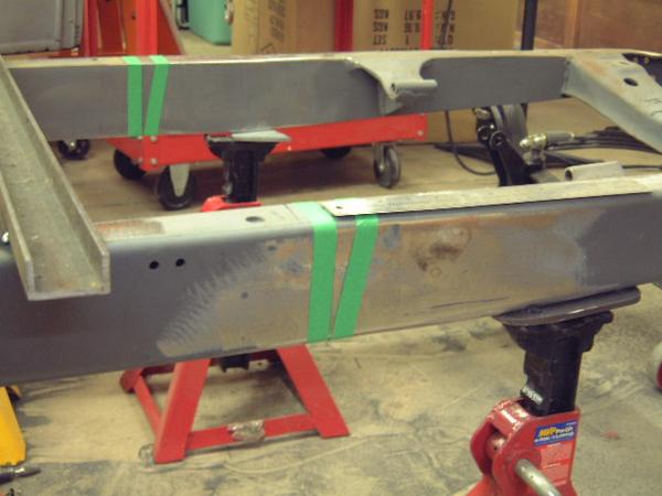 after pie cuts, before bending