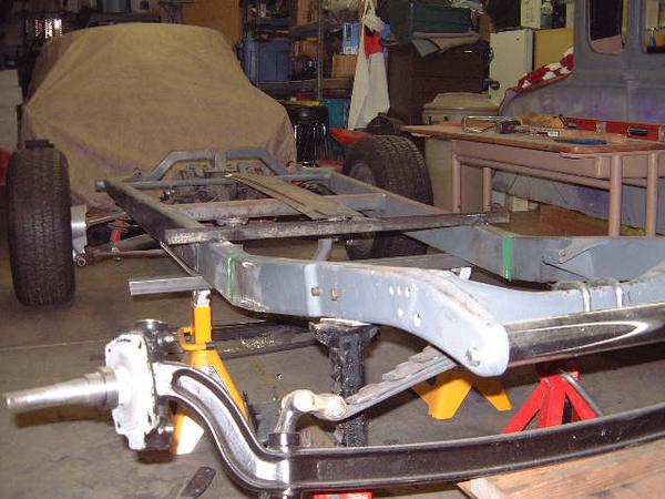 rt rail view after rails bent