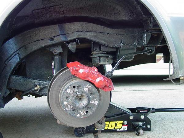 rear wheel well Corvette