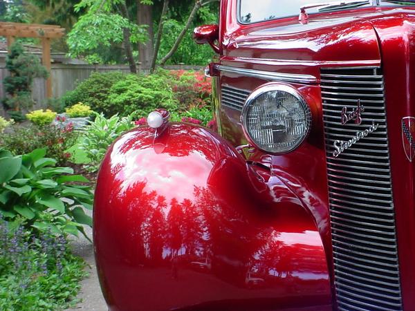 Nose of Buick at home