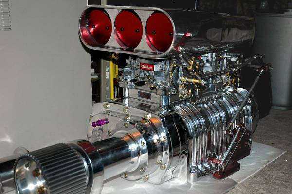 Supercharged Buick - 8.71 Blower- Carburetors - Air Inlet