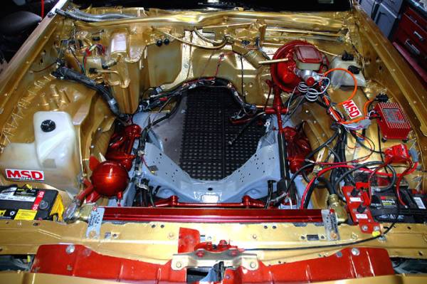 Supercharged Buick - Finished Engine Compartment of 84 Buick