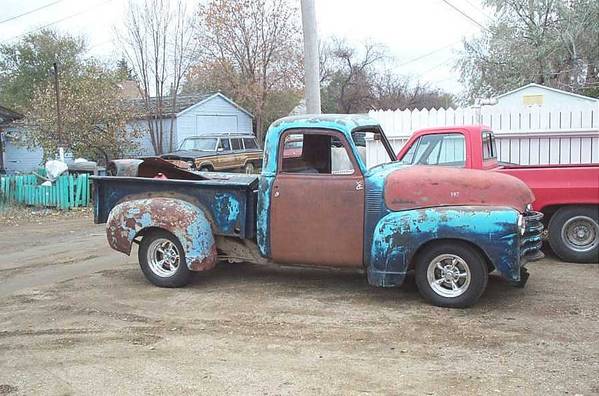 The 49 chev S-10 project in fall 06