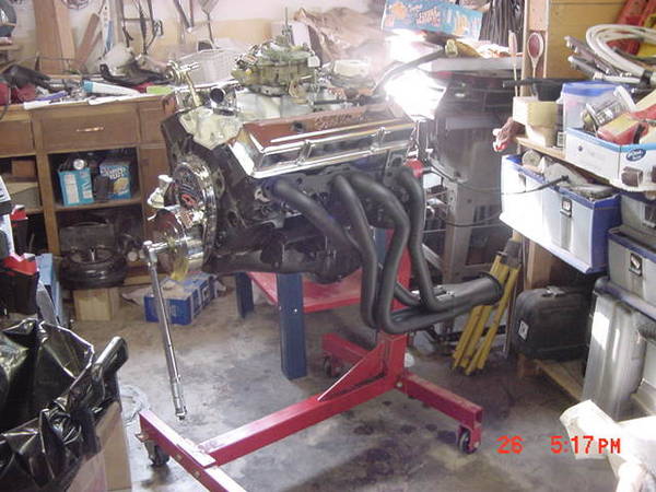 The start of a make over.