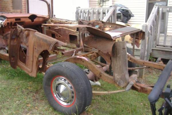 11-1956 Chevy Hardtop to Convertible 1