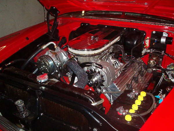 57 Plymouth engine