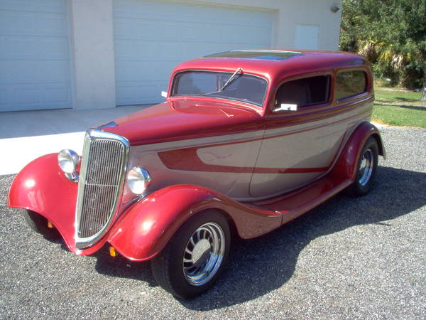 Front View with original 1934 Grille