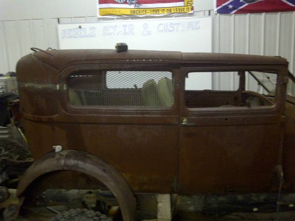 chopped top model A 5inches