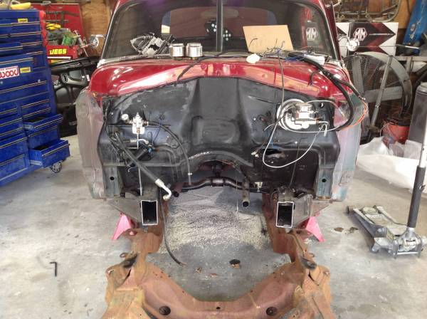 Changing out frame stub