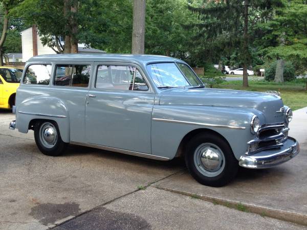 My 1950 Plymouth Suburban R/Side