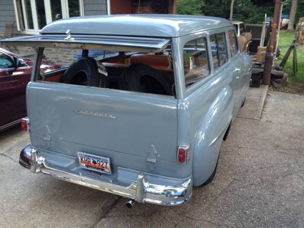 My 1950 Plymouth Suburban R/Rear