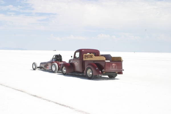 Pushing off Coddington T-roadster