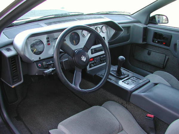 custom dash for IMSA fiero