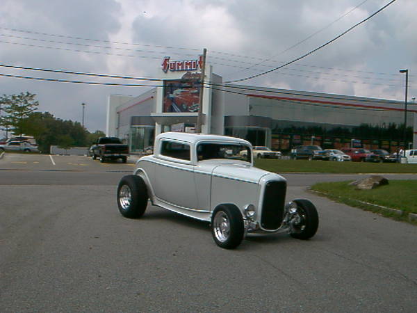 Summit Racing in backround