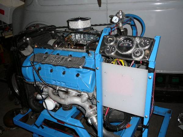 D.O.H.C.  On engine stand