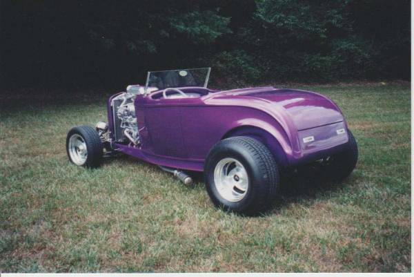 1932 Ford Roadster Rear View