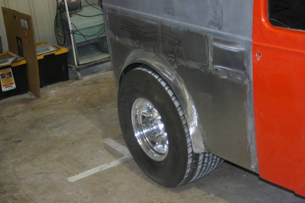 Rebuilt quarter panels