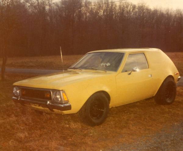 Gremlin 379'' AMC stroker, 4 sp. around 1973