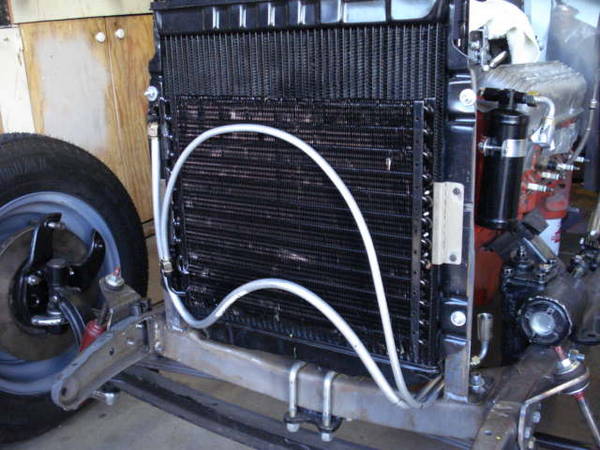 AC hard lines fabbed and routed