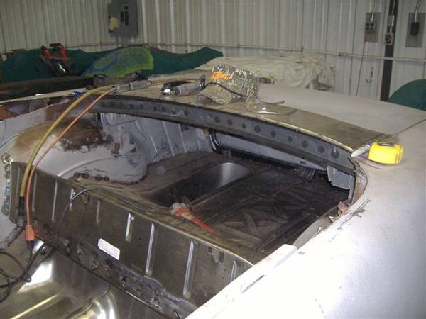 4-1956 Chevy Hardtop to Convertible