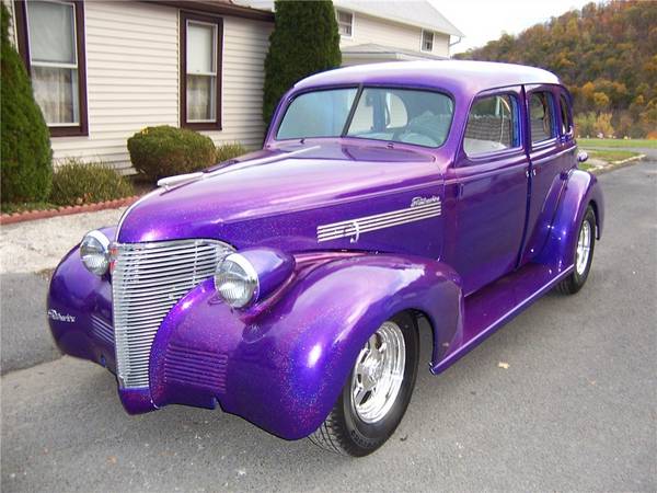 Car with new wheels &amp; tires