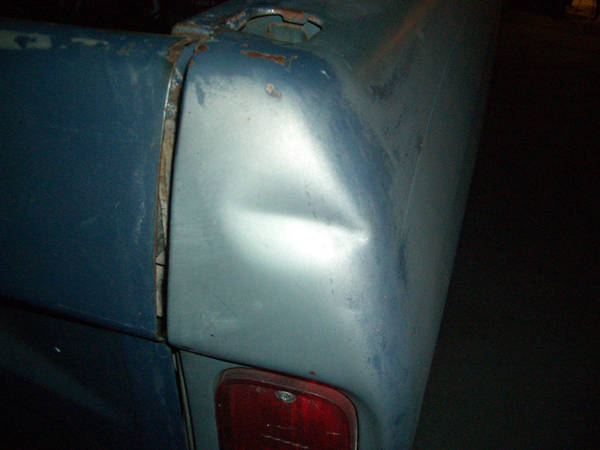79' Ford ding above brake light