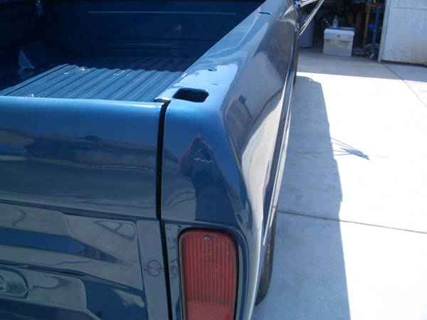 79' Ford ding after painting