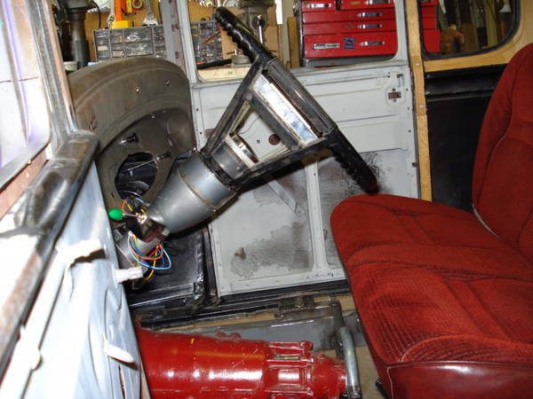 toronado steering wheel and seat position