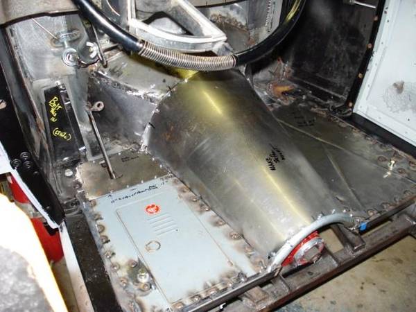 front flooring  welded in