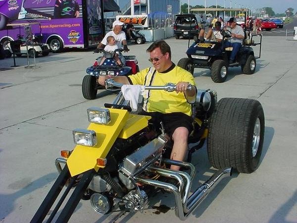 Check out Troy coughlin of JEGS fame sitting on my Super-Quad.Got www.Super