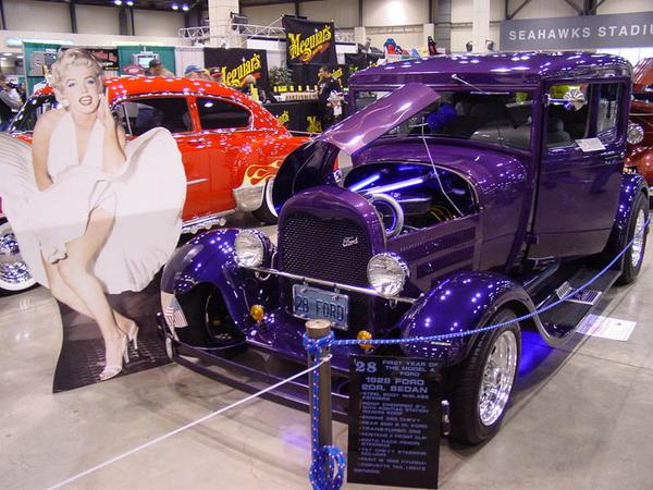 1928 Model A Ford 2 Dr Sedan