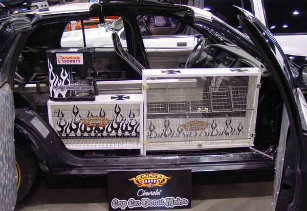 Monster Garage Cop Car Donut Maker