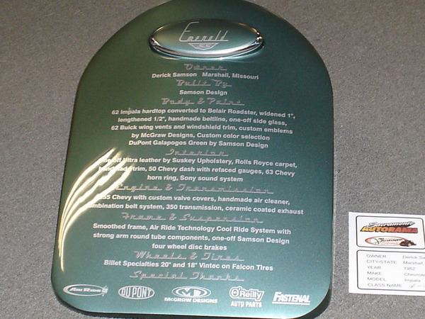 2006 Sacramento Autorama '62 Impala "Emerald"